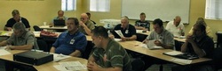 seminar classroom men in training